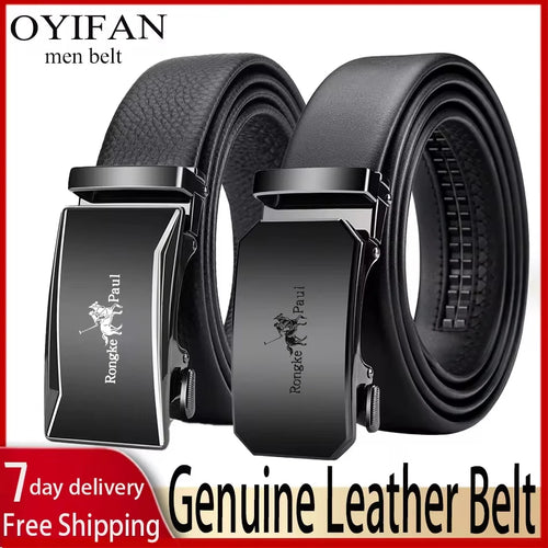 OYIFAN Men's Leather Belt